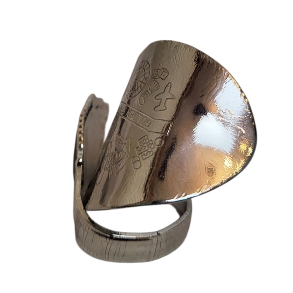 Las Vegas Souvenir Silver Ring - Picture 3 of 3